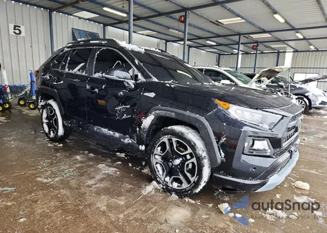 2020 Toyota Rav4 Adventure z USA, uszkodzony, nr VIN 2T3J1RFV5LC079207